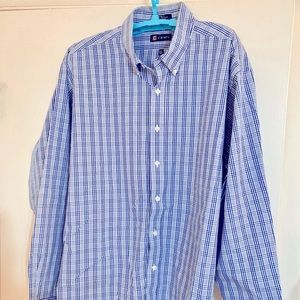 Chaps Mens Classic Fit Dress Shirt. Sz 18.5, 36/37